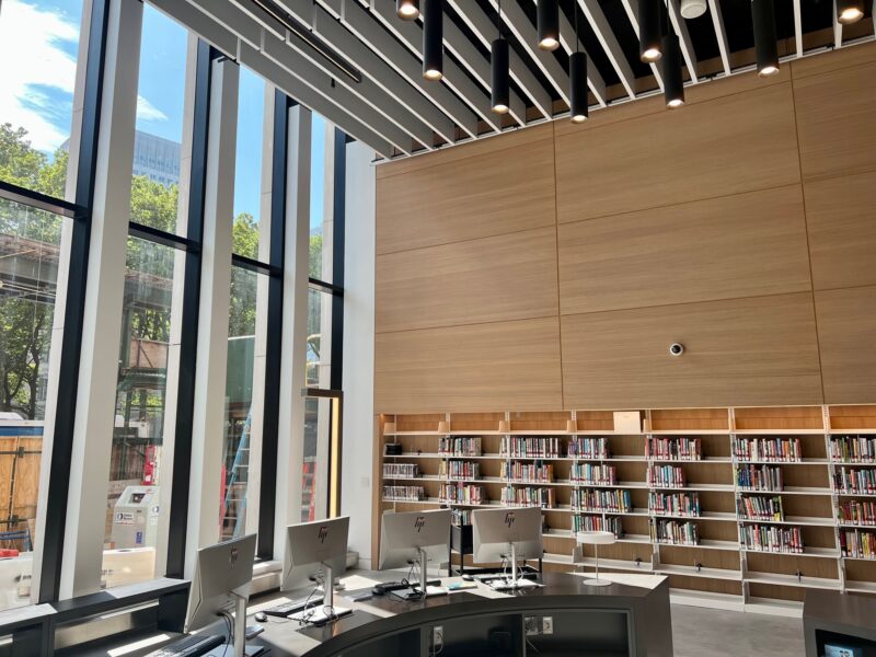 The new INCREDIBLE Brooklyn Heights library is open | Brooklyn Bridge ...