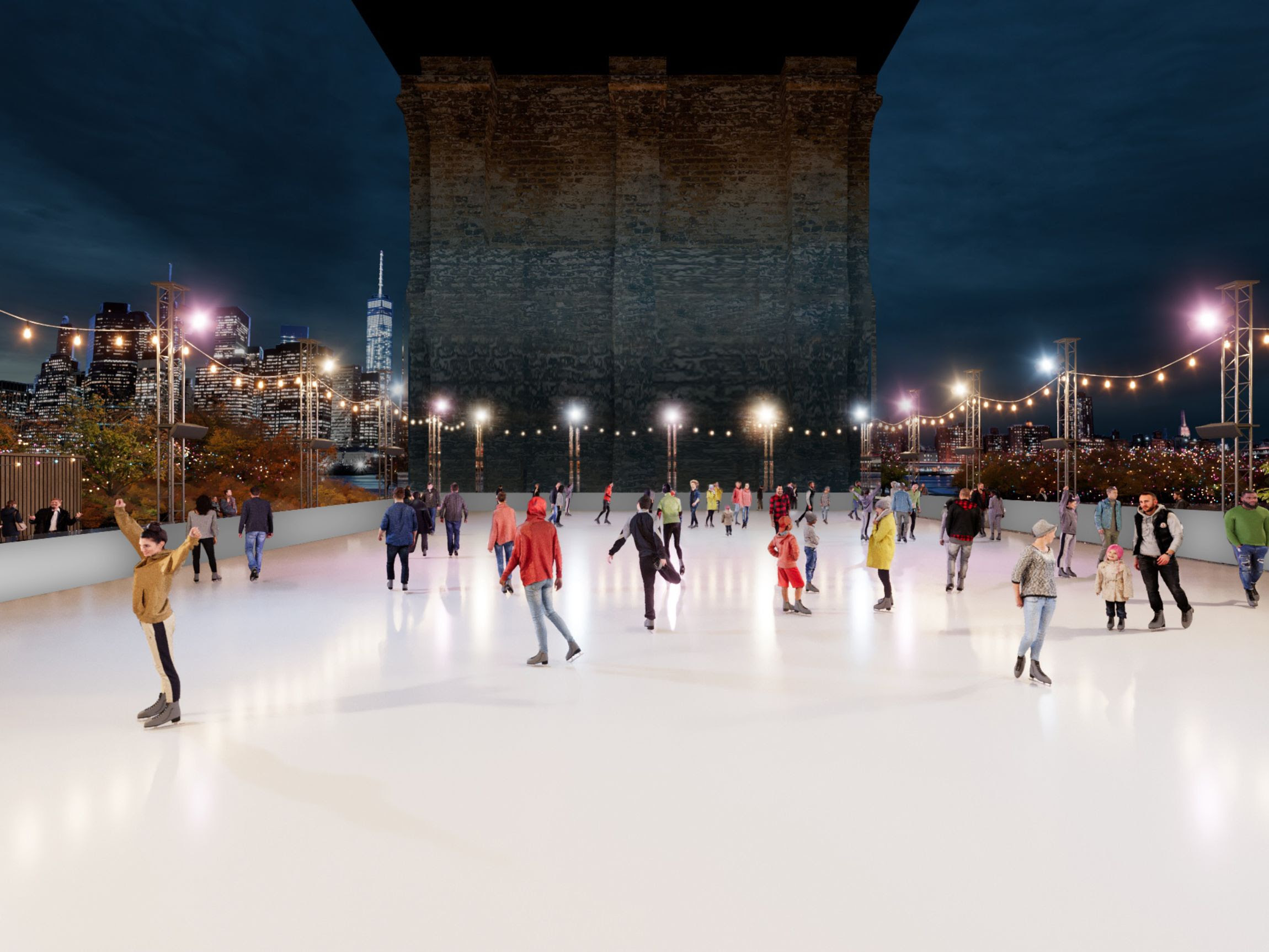 Ice Skating Rink Coming To Brooklyn Bridge Park In November | Brooklyn ...