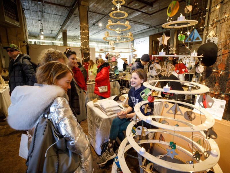 Holiday markets in our neighborhoods in Brooklyn Brooklyn Bridge