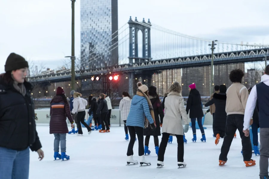 Roebling Rink in Brooklyn Bridge Park