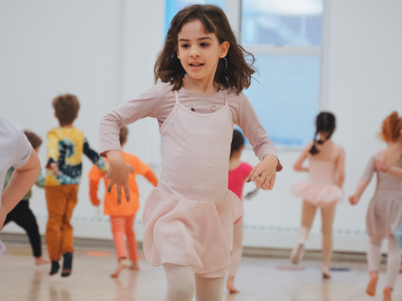 Mark Morris Dance Center offers a variety of dance classes accompanied by live music for children of all ages (sponsored)