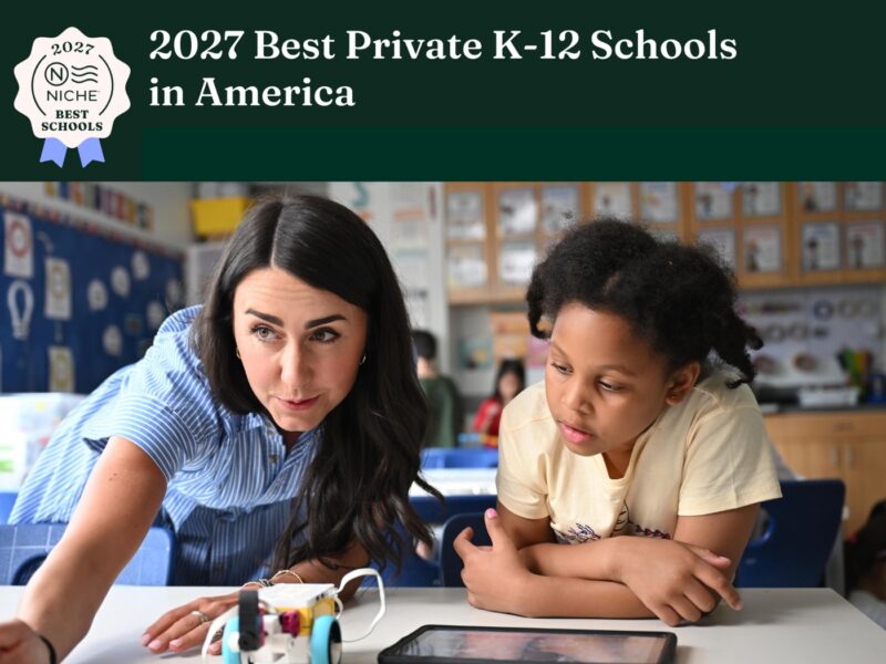 NYC private schools in Niche’s top 500 private school ranking in the country 2027