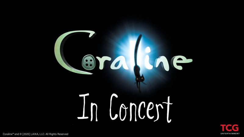Coraline in Concert title card
