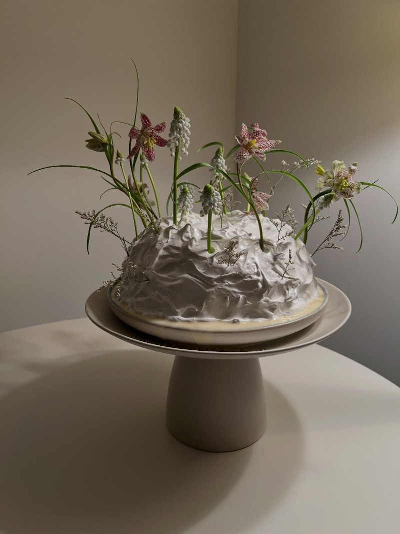 A cake from La Mestiza, the Latin American-inspired bakery and cafe coming to Carlton Avenue in Fort Greene