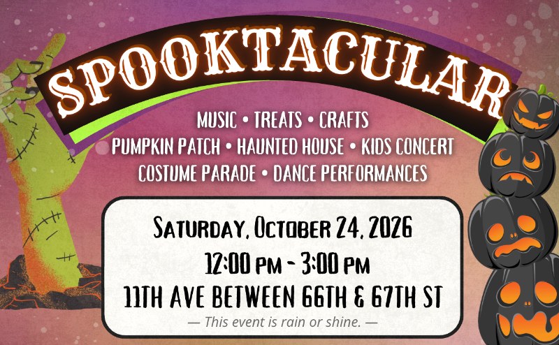 NIA Spooktacular 2026 flyer
