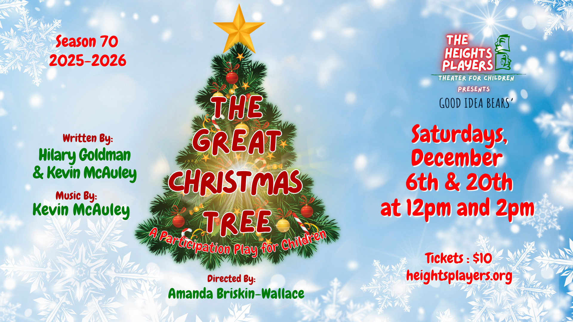 The Great Christmas Tree – A Participate Play for Children