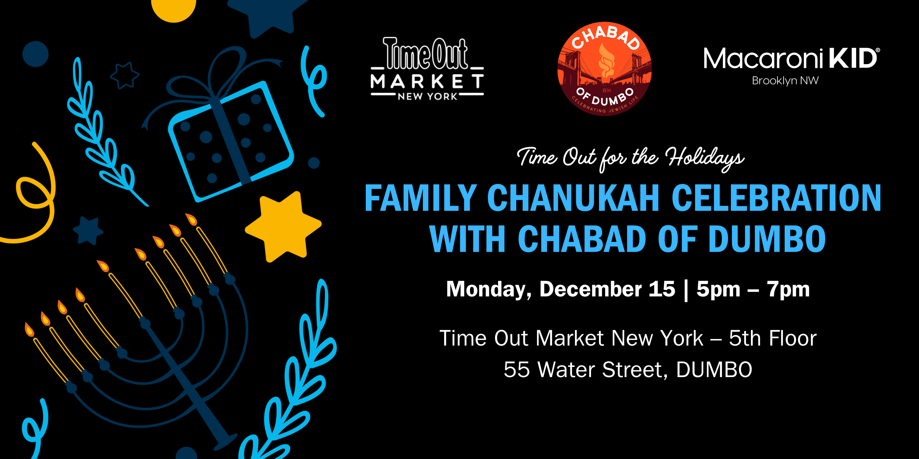 Family Chanukah Celebration with Chabad of Dumbo