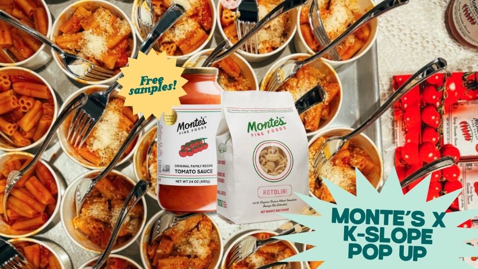 K-Slope Marketplace x Monte’s Sauce and Pasta Pop Up
