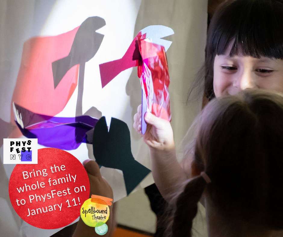 PhysFestNYC Workshop: “A Shadow Puppetry Adventure for the Whole Family!”