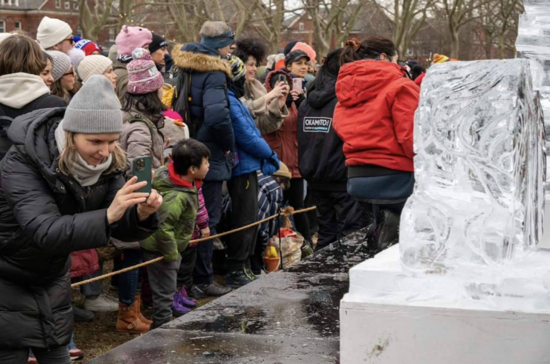 Governors Island Ice Sculpture Show