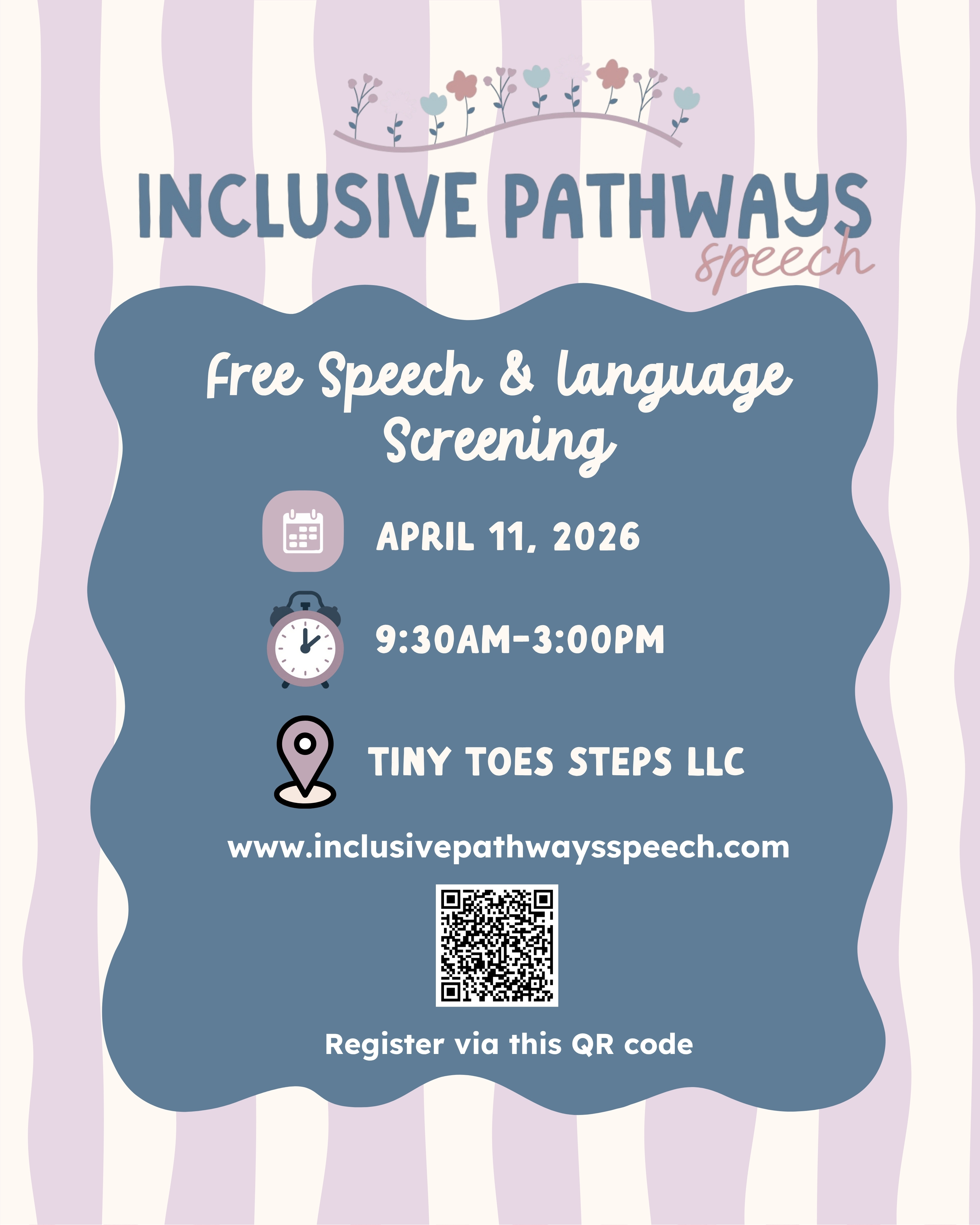 Free Speech & Language Screening for Children