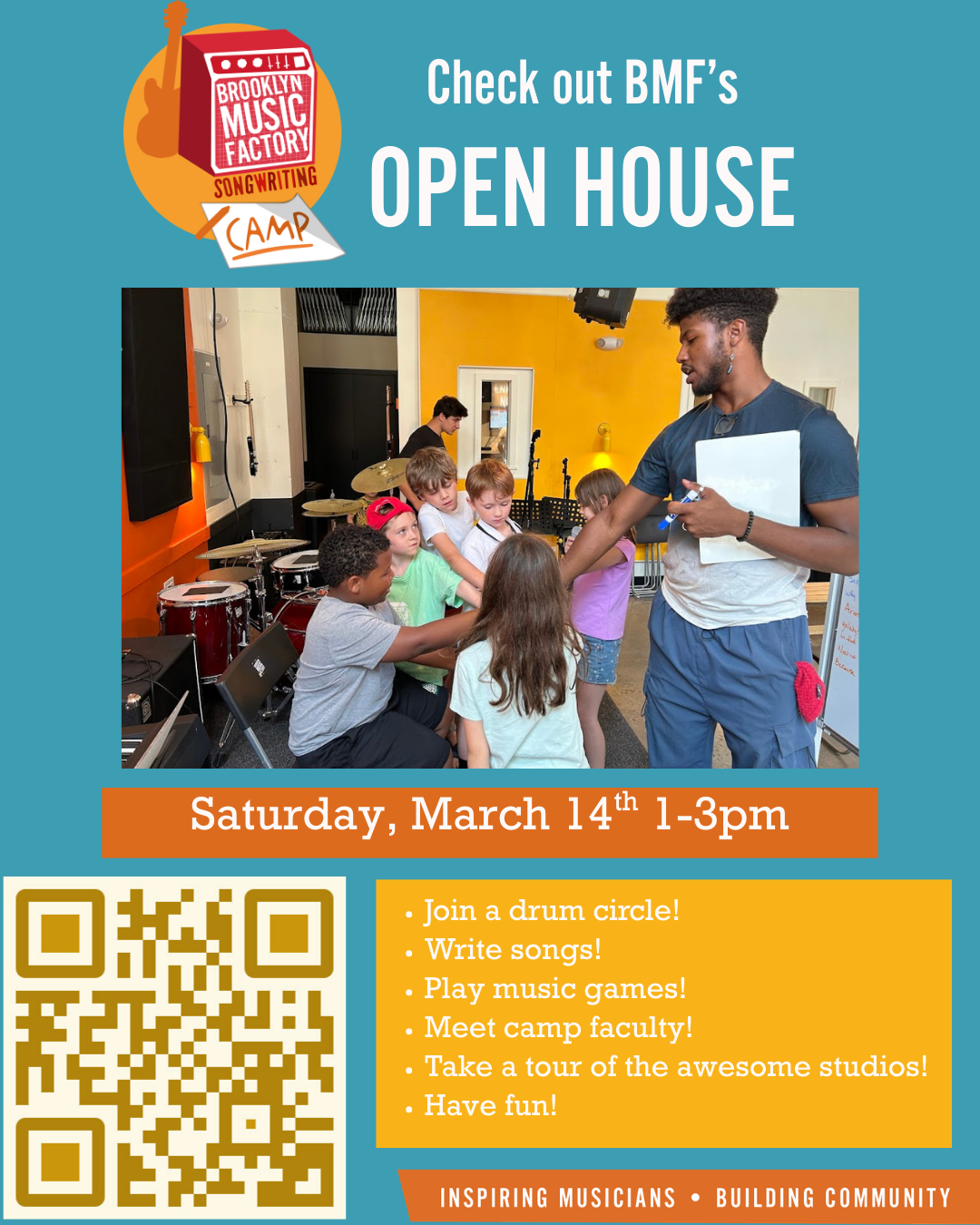 Brooklyn Music Factory Open House!