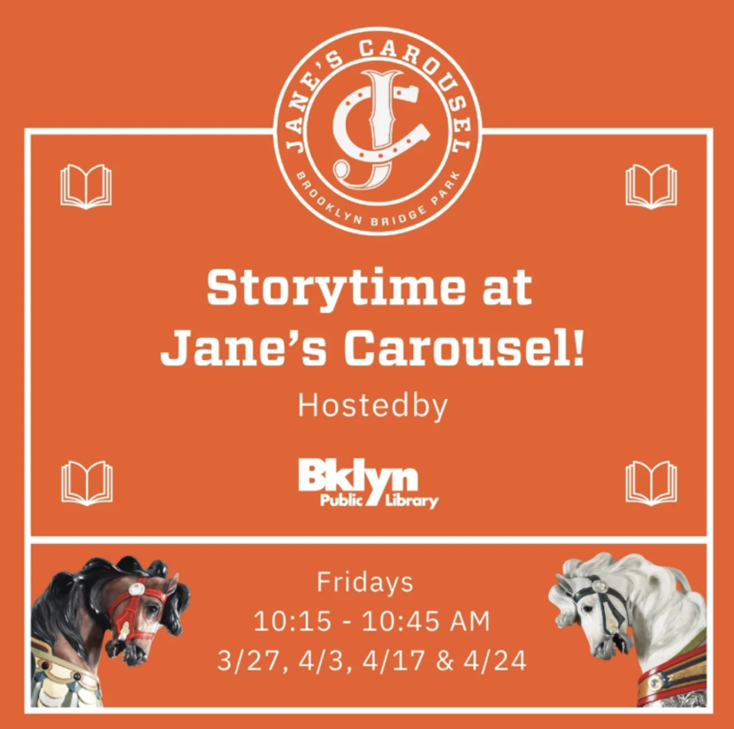 Storytime at Jane’s Carousel