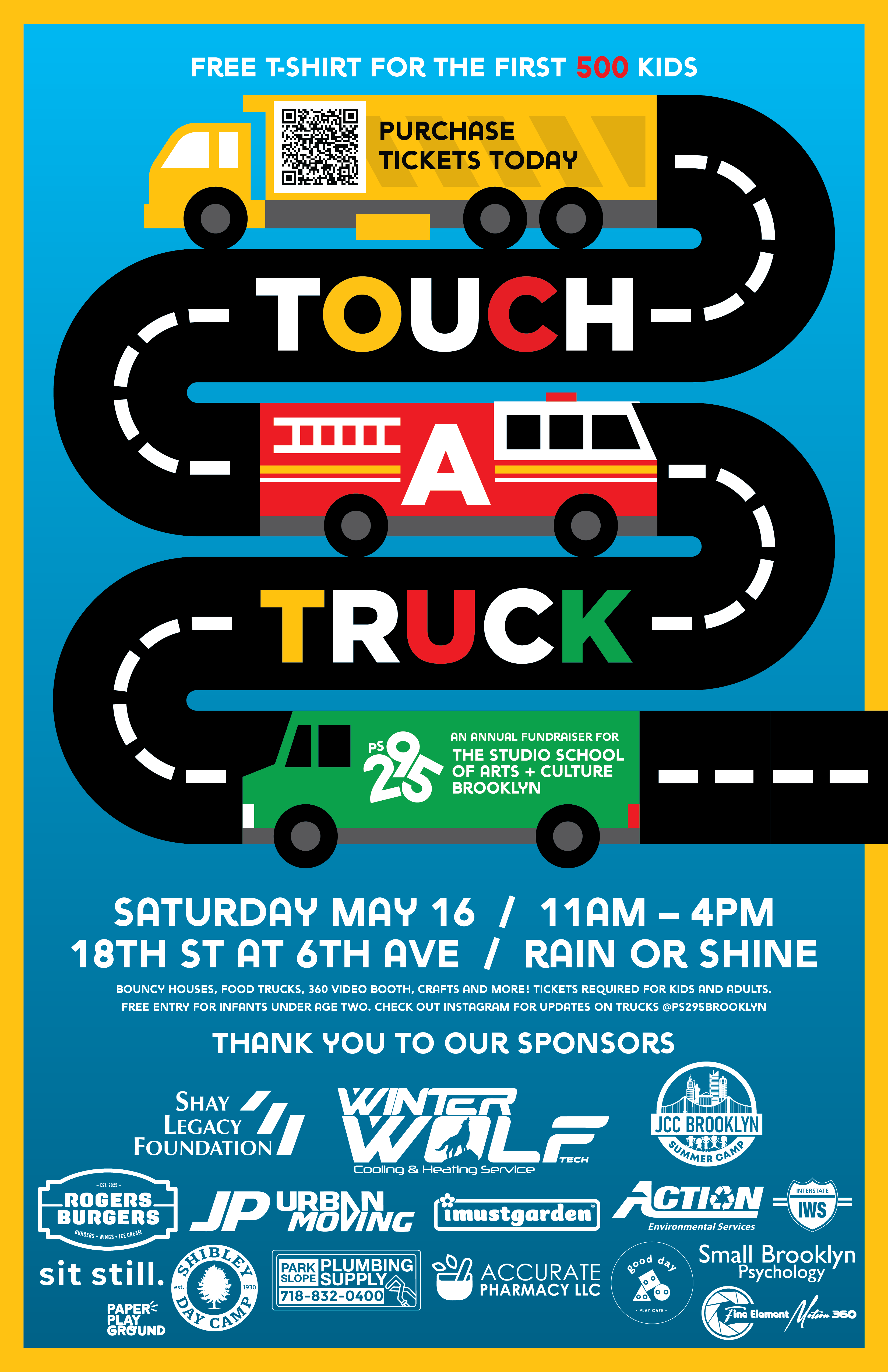 Touch a Truck hosted by PS 295