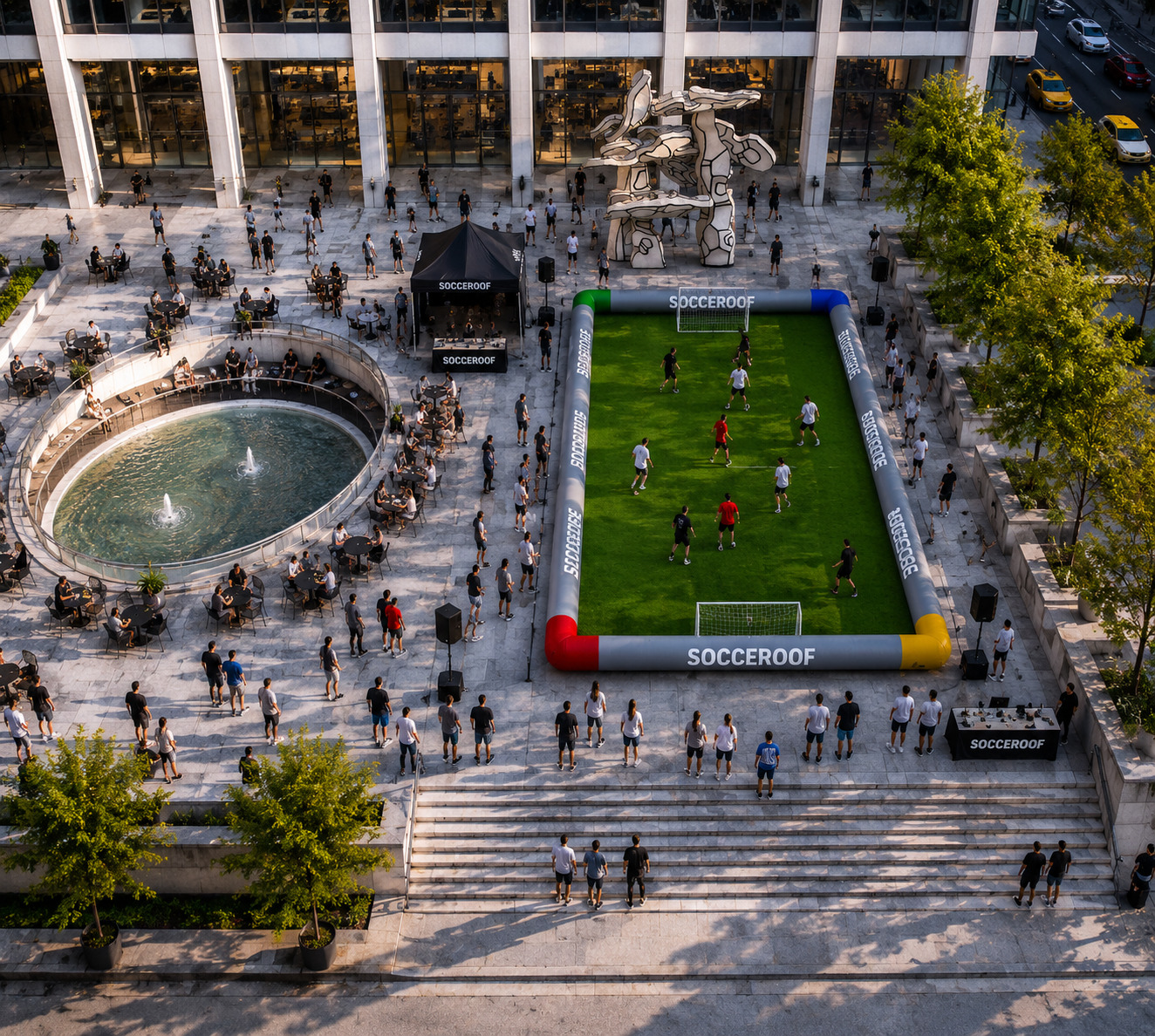 July 14-19: Socceroof Wall Street World Cup Takeover