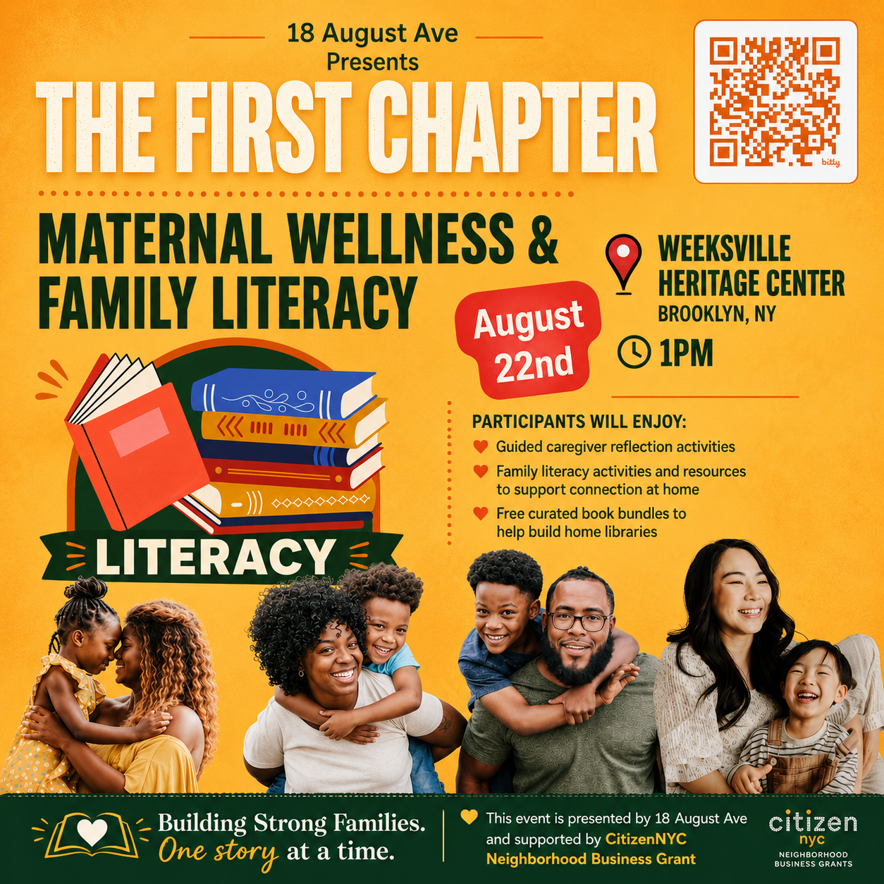 The First Chapter: Maternal Wellness and Family Literacy Workshop