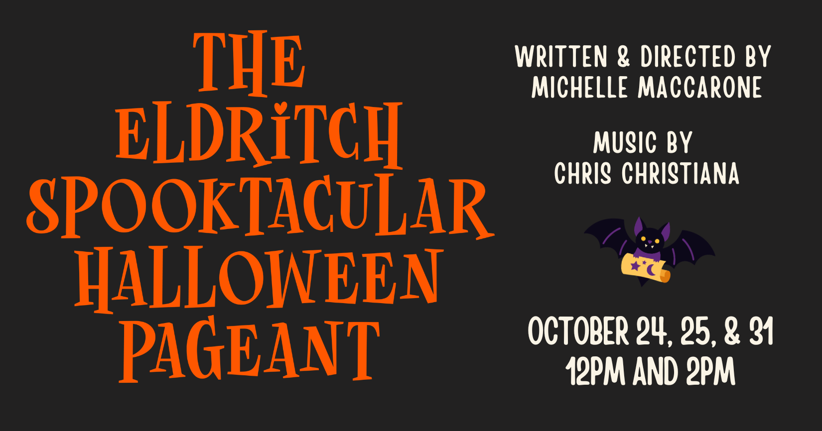 The Eldritch Elementary Spooktacular Halloween Pageant – A Participation Play for Children